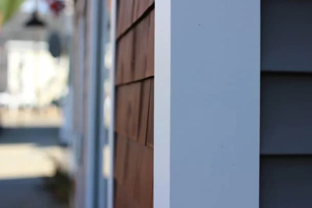 Maibec cedar shingle siding on a Portland-area commercial building