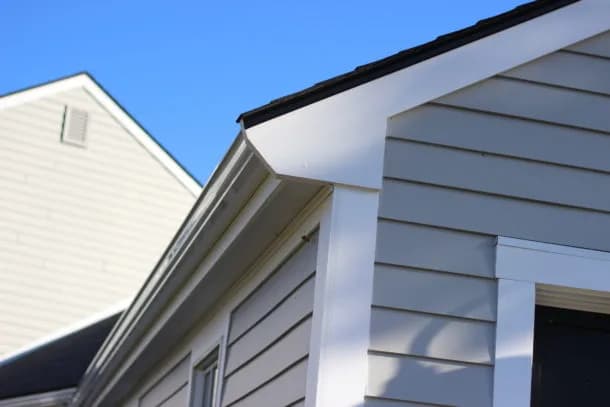 Cumberland Center home mid exterior remodel during siding replacement